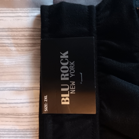 NWT Mens Blu Rock New York Sweat Shorts - Picture 7 of 10